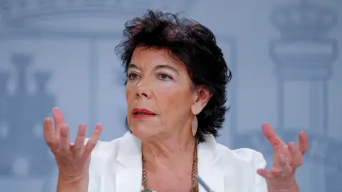 La ministra de Educación, Isabel Celaá La ministra de Educación, Isabel Celaá