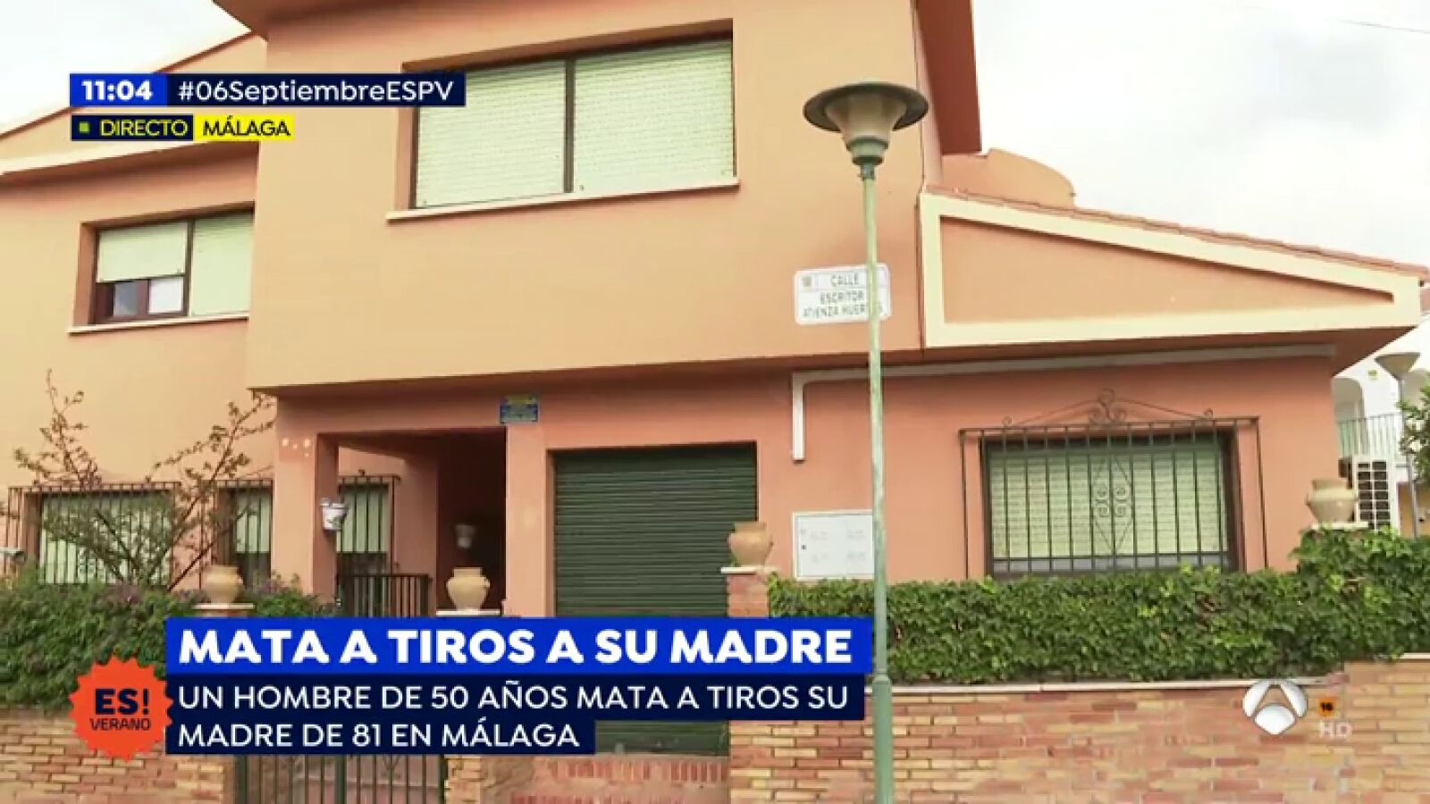 Un hombre mata a balazos a su madre: 