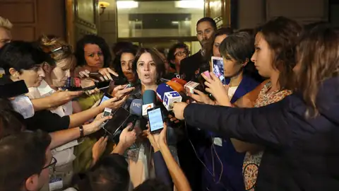 La portavoz del grupo socialista en el Congreso, Adriana Lastra La portavoz del grupo socialista en el Congreso, Adriana Lastra