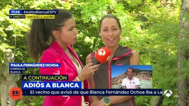 Paula Fernández Ochoa, sobrina de Blanca: 
