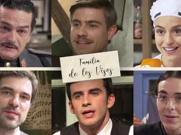 Los miembros de la familia de los Visos revelan todos los secretos de sus personajes en 'El secreto de Puente Viejo' Los miembros de la familia de los Visos revelan todos los secretos de sus personajes en 'El secreto de Puente Viejo'
