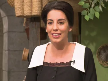 Almudena Cid: "Mi personaje guarda un secreto relacionado con los Solozábal" Almudena Cid: "Mi personaje guarda un secreto relacionado con los Solozábal"