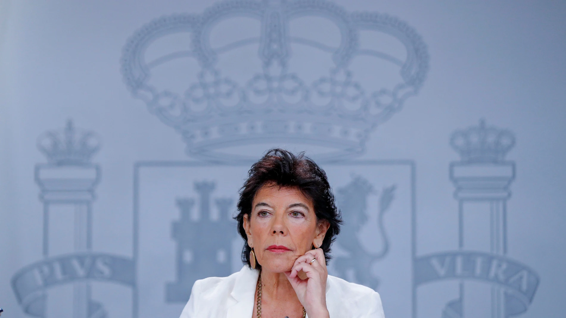 La portavoz del Gobierno en funciones, Isabel Celaá La portavoz del Gobierno en funciones, Isabel Celaá