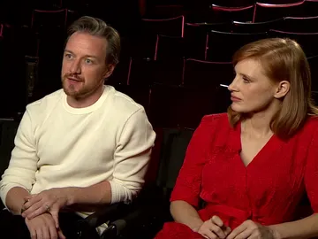 James McAvoy y Jessica Chastain, actores 'It: Capítulo 2' James McAvoy y Jessica Chastain, actores 'It: Capítulo 2'