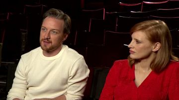 James McAvoy y Jessica Chastain, actores 'It: Capítulo 2'