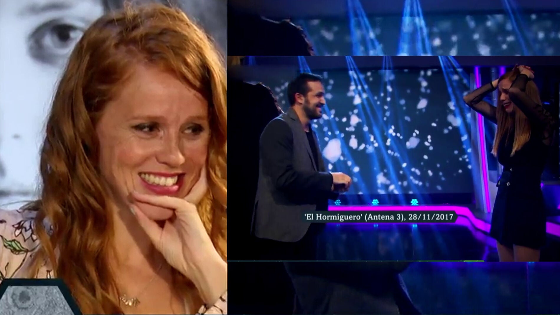 Las l&aacute;grimas de emoci&oacute;n de Mar&iacute;a Castro al recordar su pedida de mano sorpresa en 'El Hormiguero 3.0'