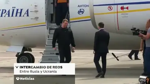 Rusia y Ucrania efectúan el primer canje de presos en cinco años Rusia y Ucrania efectúan el primer canje de presos en cinco años