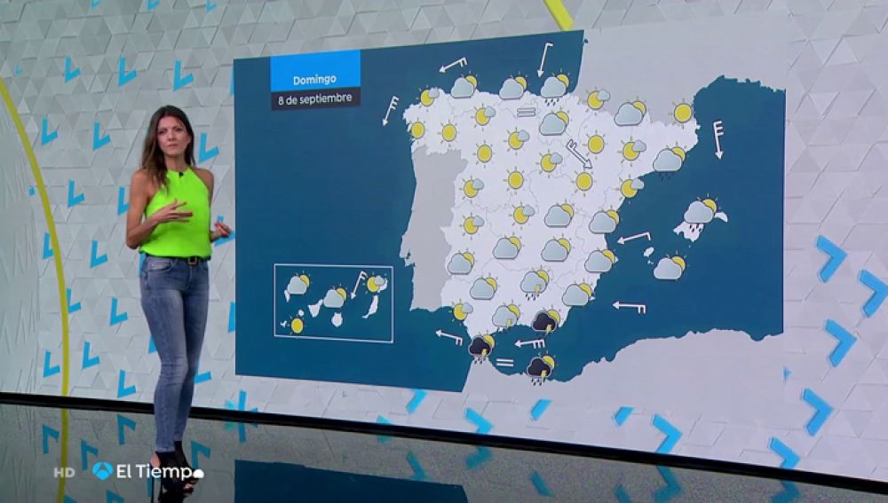 El domingo dejará tormentas en zonas de Castilla-La Mancha, Comunidada Valenciana y Andalucía