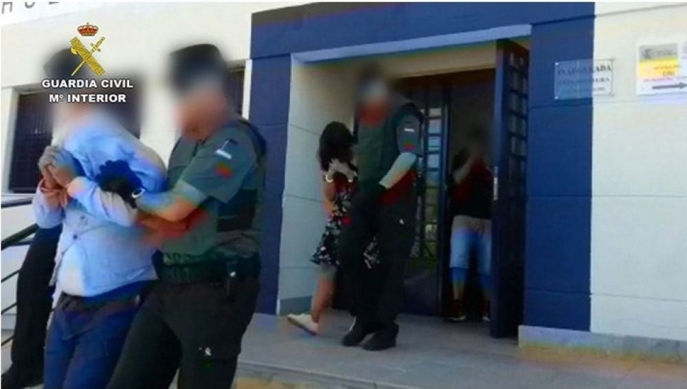 Cuatro detenidos por robos a bancos