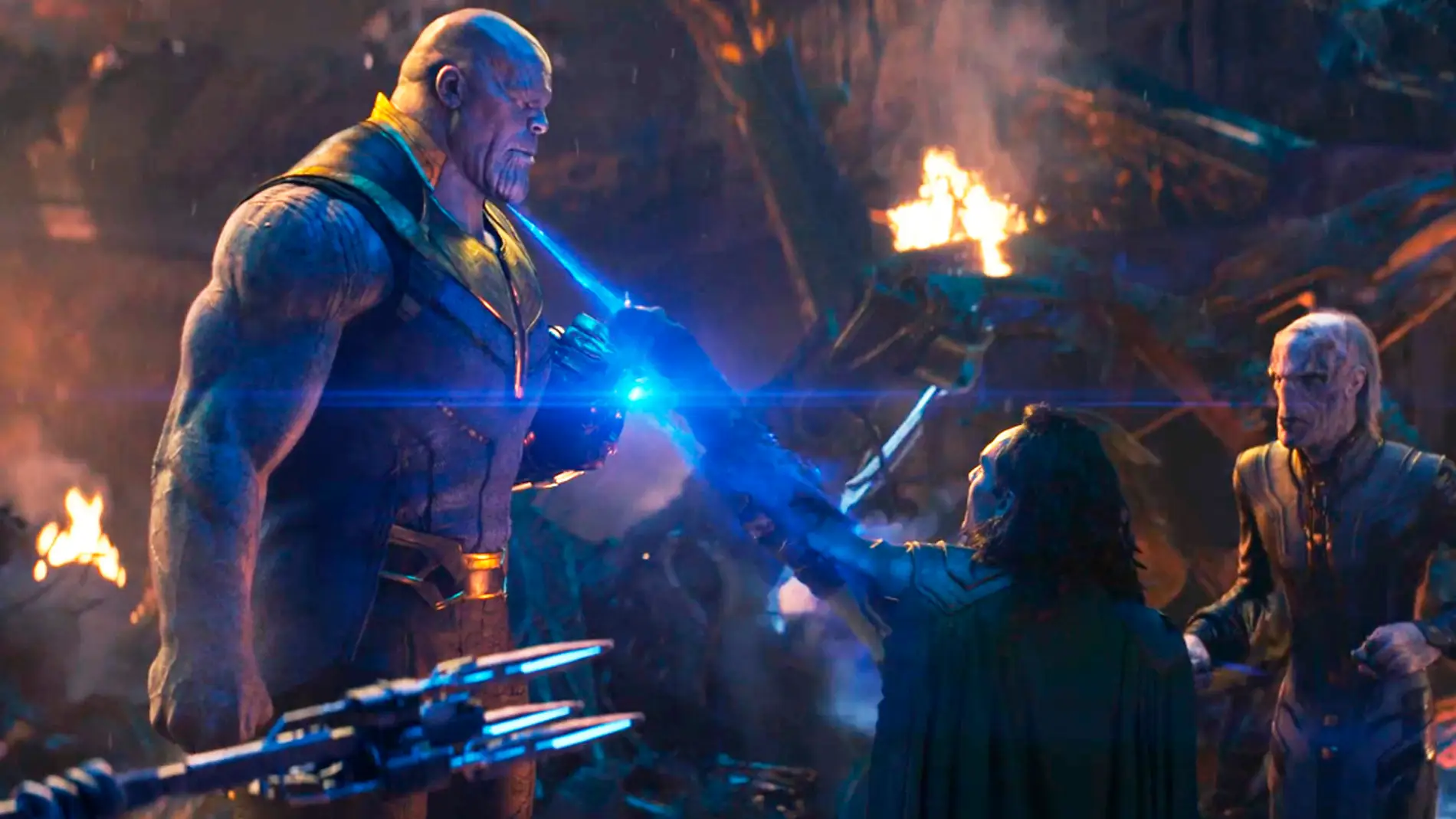 Loki y Thanos en 'Vengadores'