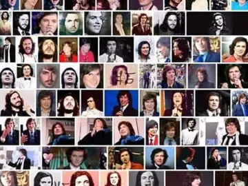 Fotomontaje con las imágenes de Camilo Sesto. Fotomontaje con las imágenes de Camilo Sesto.