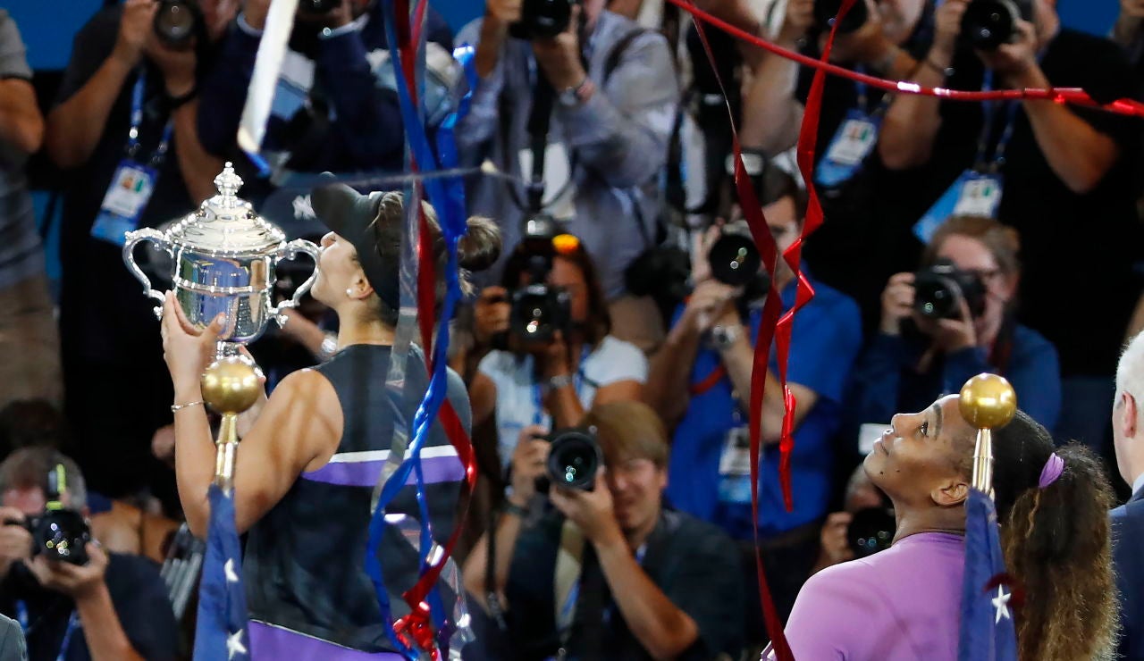 Bianca Andreescu gana la final del US Open 2019 Bianca Andreescu gana la final del US Open 2019