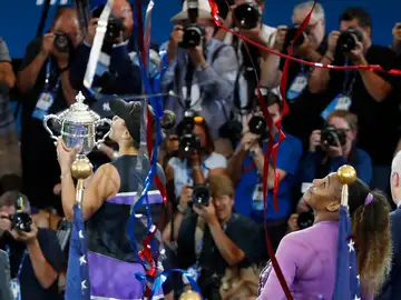 Bianca Andreescu gana la final del US Open 2019 Bianca Andreescu gana la final del US Open 2019