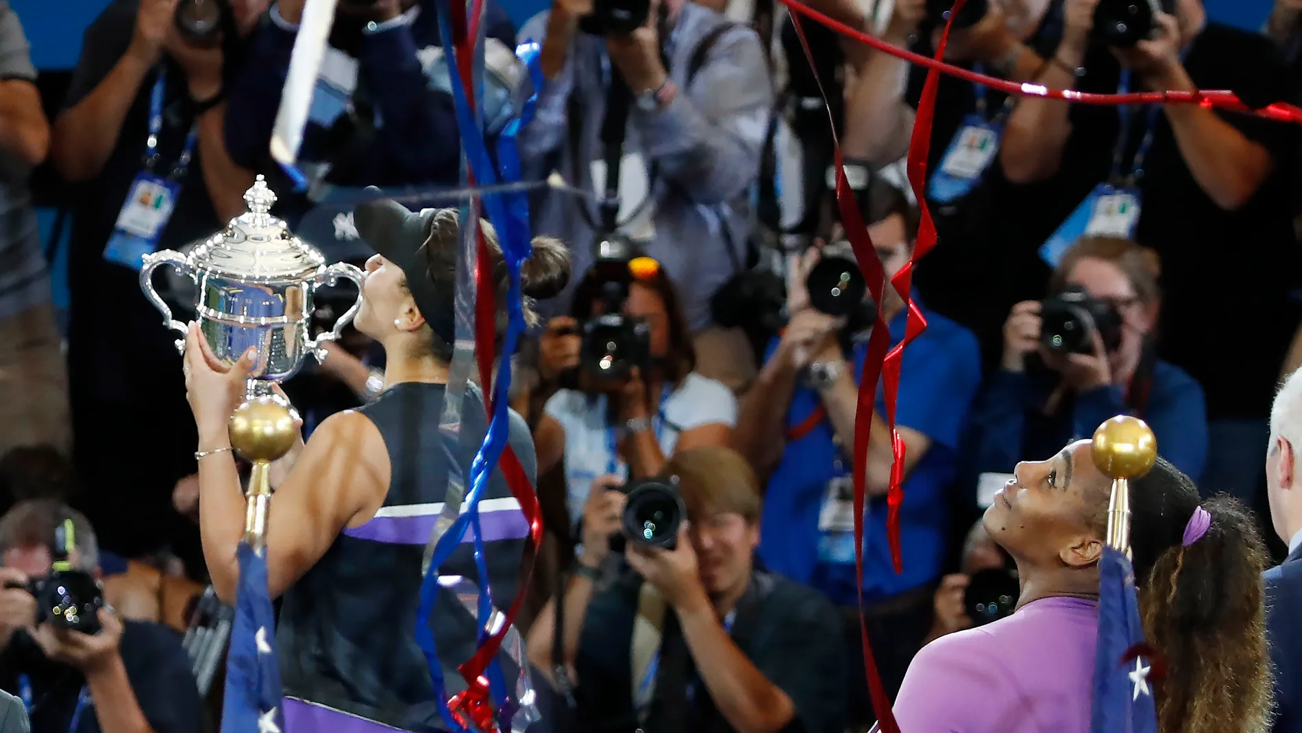 Bianca Andreescu gana la final del US Open 2019 Bianca Andreescu gana la final del US Open 2019