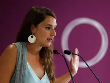 La portavoz de Podemos, Noelia Vera La portavoz de Podemos, Noelia Vera