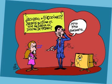 ¿Acuerdo o elecciones? en la viñeta gráfica informativa de la semana