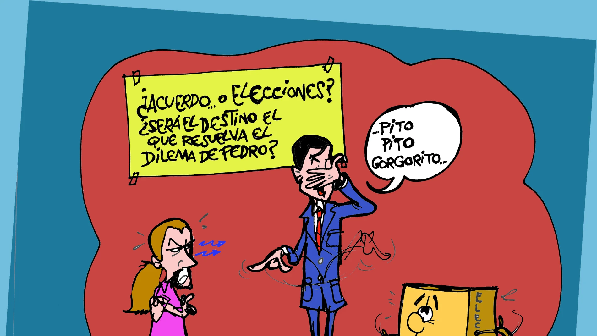 ¿Acuerdo o elecciones? en la viñeta gráfica informativa de la semana ¿Acuerdo o elecciones? en la viñeta gráfica informativa de la semana