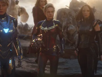 Capitana Marvel en 'Vengadores: Endgame' Capitana Marvel en 'Vengadores: Endgame'