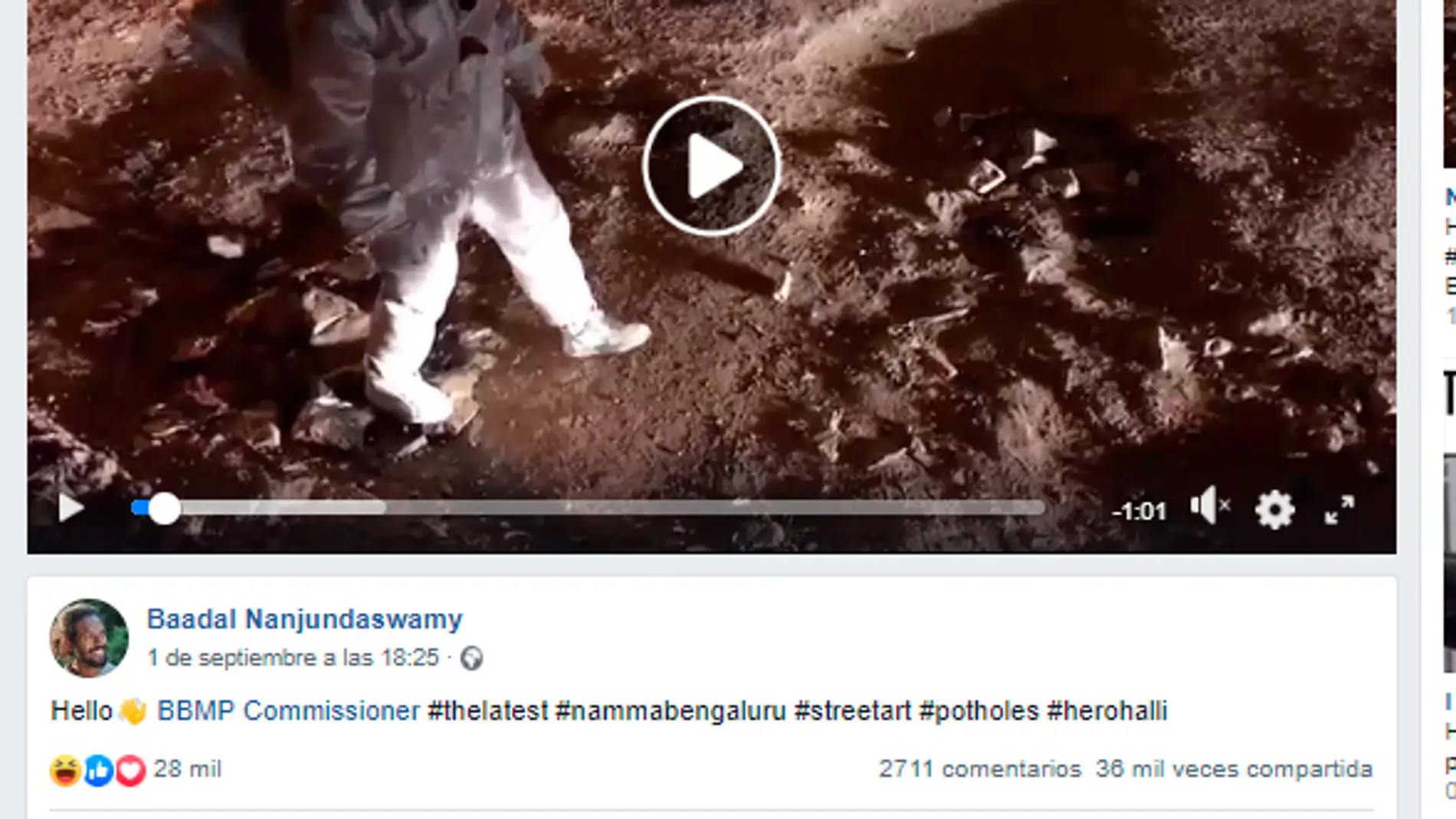Portada del vídeo viral