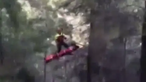 Herido un escalador al precipitarse desde 15 metros de altura en Montanejos Herido un escalador al precipitarse desde 15 metros de altura en Montanejos