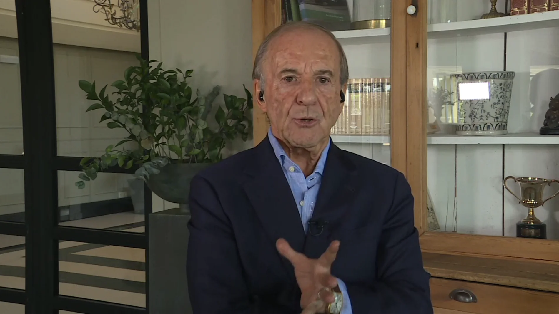 El periodista José María García El periodista José María García