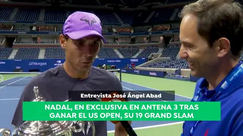 Nadal, en exclusiva para Antena 3 Noticias: "¿Superar a Federer? Es algo que ni me planteo, hay que disfrutar de este momento" Nadal, en exclusiva para Antena 3 Noticias: "¿Superar a Federer? Es algo que ni me planteo, hay que disfrutar de este momento"