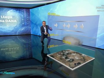 Roberto Brasero explica qué es una dana