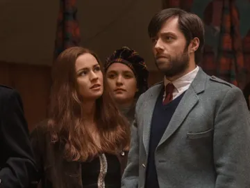 Brianna y Roger en 'Outlander' Brianna y Roger en 'Outlander'