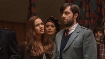 Brianna y Roger en 'Outlander'