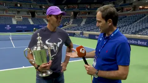 Rafa Nadal, en exclusiva para Antena 3 Noticias: "Una ambición desmesurada te hace ser infeliz. Nunca he encarado la vida de esta manera" Rafa Nadal, en exclusiva para Antena 3 Noticias: "Una ambición desmesurada te hace ser infeliz. Nunca he encarado la vida de esta manera"