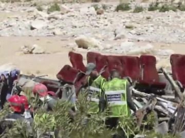 Accidente de autobús en Marruecos