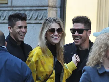 Carla Pereyra y Diego Simeone Carla Pereyra y Diego Simeone