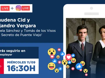 Almudena Cid y Alejandro Vergara nos contarán todos los detalles de la nueva temporada de 'El secreto de Puente Viejo' Almudena Cid y Alejandro Vergara nos contarán todos los detalles de la nueva temporada de 'El secreto de Puente Viejo'