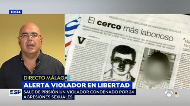 Sale de la cárcel un violador condenado a 271 años por 24 agresiones sexuales
