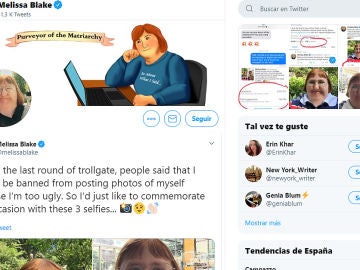 Twitter de Melissa Blake Twitter de Melissa Blake