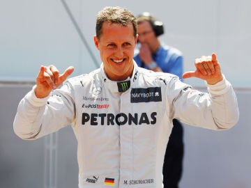 Michael Schumacher, durante un Gran Premio