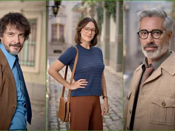 David Janer, Luz Valdenebro y Adriá Collado dan vida a Guillermo, Cristina y Emilio en 'Amar es para siempre' David Janer, Luz Valdenebro y Adriá Collado dan vida a Guillermo, Cristina y Emilio en 'Amar es para siempre'