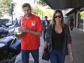 Helen Lindes y Rudy Fernández Helen Lindes y Rudy Fernández