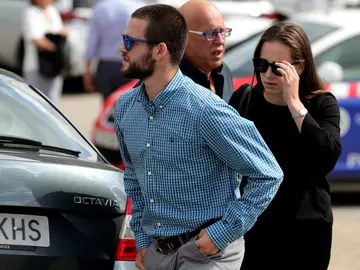 David y Olivia Fresneda, hijos de Blanca Fernández Ochoa David y Olivia Fresneda, hijos de Blanca Fernández Ochoa