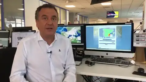 Roberto Brasero: "Puede que este fin de semana en Murcia llueva más que en todo el año" Roberto Brasero: "Puede que este fin de semana en Murcia llueva más que en todo el año"