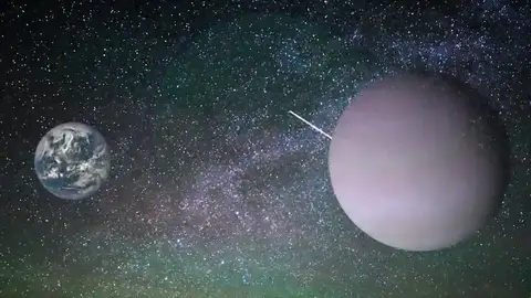 Encuentran por primera vez agua en la atmósfera de un exoplaneta habitable Encuentran por primera vez agua en la atmósfera de un exoplaneta habitable