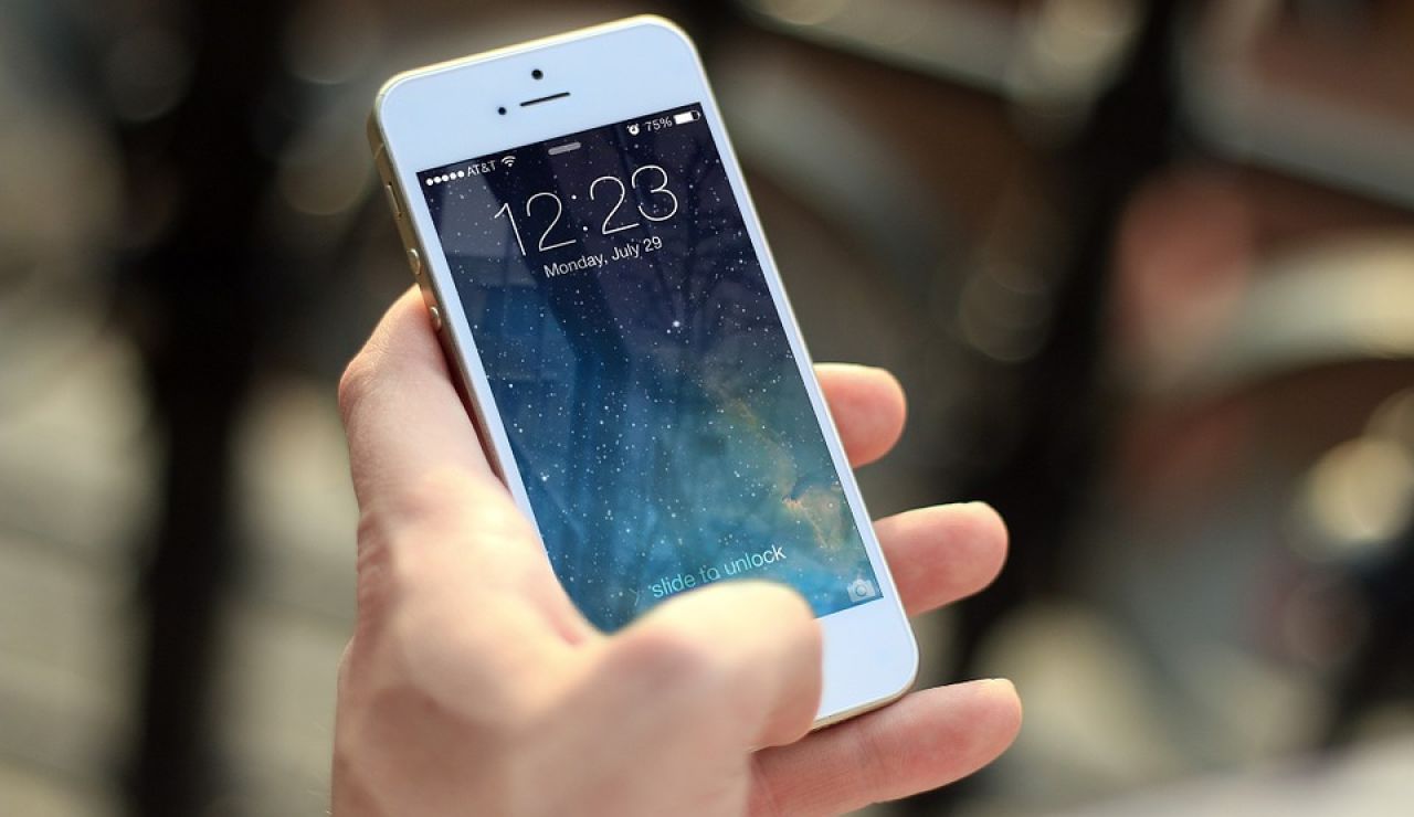 Imagen ilustrativa de un IPhone