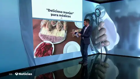 El polémico menú que le sirvieron a un cirujano en un hospital de Salamanca tras una mañana operando El polémico menú que le sirvieron a un cirujano en un hospital de Salamanca tras una mañana operando