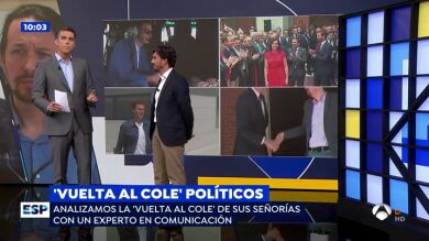 Vuelta al cole de los políticos: analizamos con un experto sus primeras reapariciones 