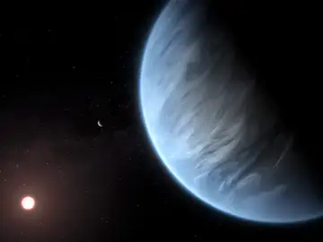Encuentran agua en la atmosfera de un exoplaneta potencialmente habitable Encuentran agua en la atmosfera de un exoplaneta potencialmente habitable