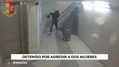 Un hombre agrede a dos mujeres en el metro de Roma Un hombre agrede a dos mujeres en el metro de Roma