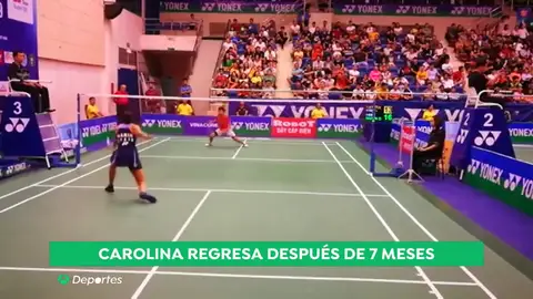 Carolina Marín cae derrotada en su regreso a las pistas: "Estoy bastante decepcionada por el partido de hoy" Carolina Marín cae derrotada en su regreso a las pistas: "Estoy bastante decepcionada por el partido de hoy"