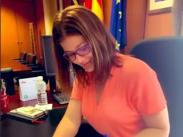 La alcaldesa de Móstoles, Noelia Posse. La alcaldesa de Móstoles, Noelia Posse.