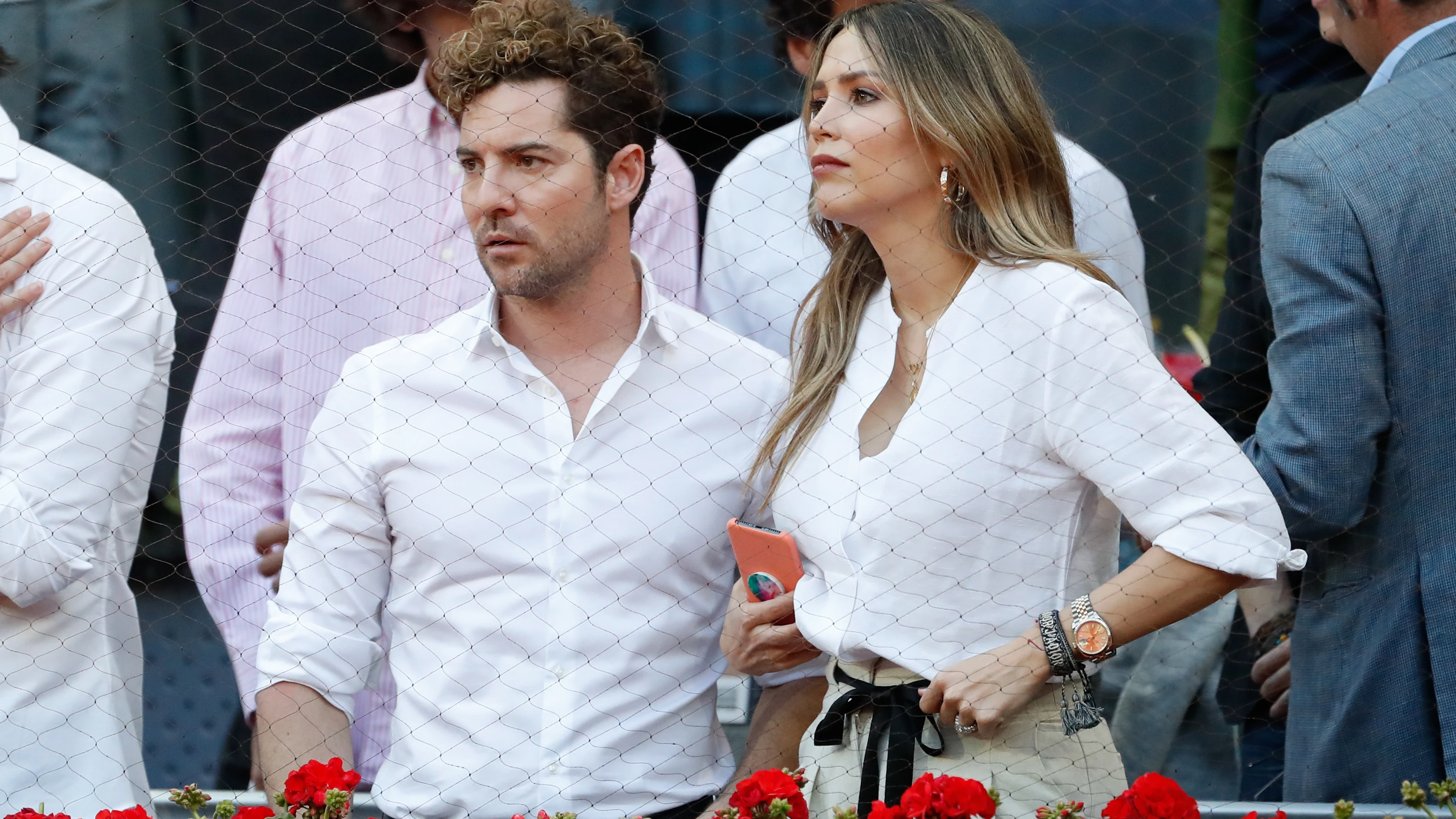 David Bisbal y Rosanna Zanetti David Bisbal y Rosanna Zanetti