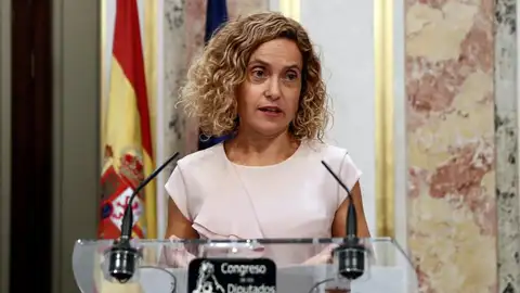 La presidenta del Congreso, Meritxell Batet La presidenta del Congreso, Meritxell Batet